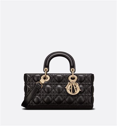 dior monochrome bag|Lady D.